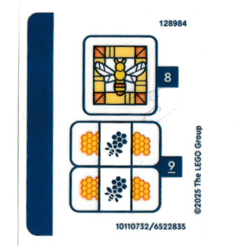 Sticker Sheet 2 for Set 42669-1 ([No Color/Any Color])