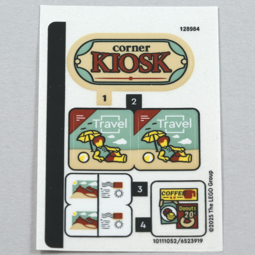Sticker Sheet for Set 40757-1 ([No Color/Any Color])