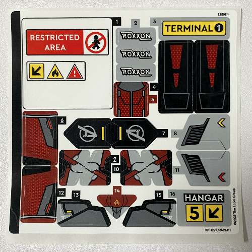 Sticker Sheet for Set 76314-1 ([No Color/Any Color])