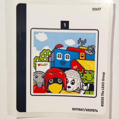 Sticker Sheet for Set 40506-1 ([No Color/Any Color])