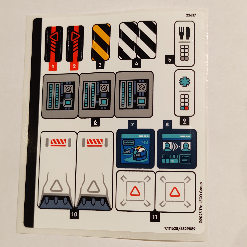 Sticker Sheet for Set 60446-1 ([No Color/Any Color])