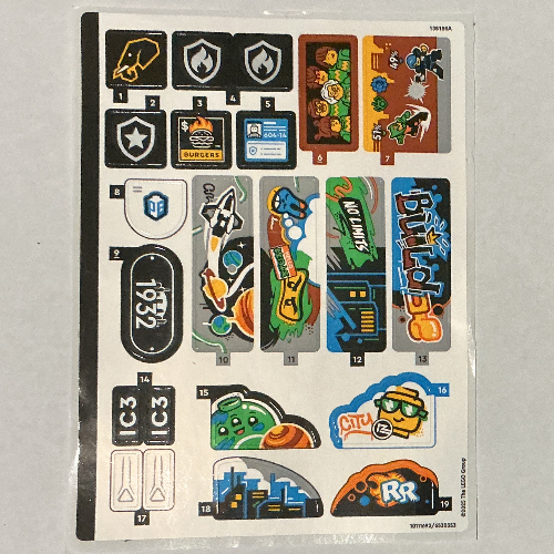 Sticker Sheet for Set 60473-1 ([No Color/Any Color])