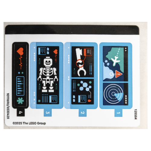 Sticker Sheet for Set 60465-1 ([No Color/Any Color])