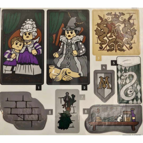 Sticker Sheet for Set 76453-1 ([No Color/Any Color])