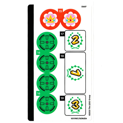Sticker Sheet 2 for Set 72036-1 ([No Color/Any Color])