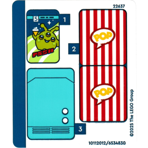 Sticker Sheet for Set 42642-1 ([No Color/Any Color])