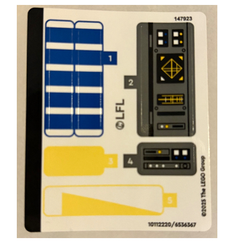 Sticker Sheet for Set 75399-1 ([No Color/Any Color])