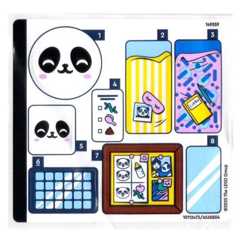 Sticker Sheet for Set 42648-1 ([No Color/Any Color])