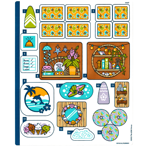 Sticker Sheet for Set 42673-1 ([No Color/Any Color])