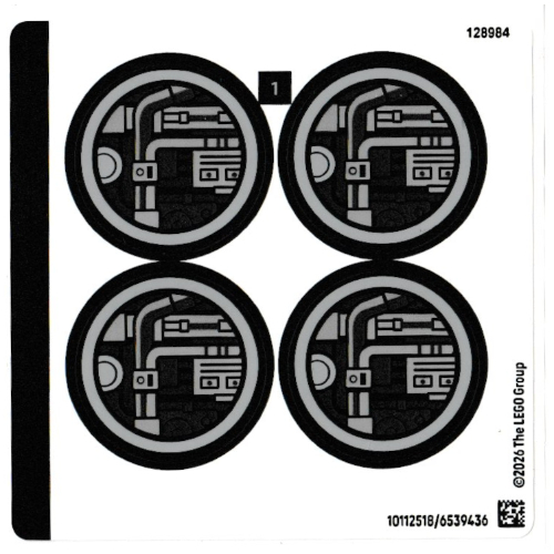 Sticker Sheet for Set 75426-1 ([No Color/Any Color])