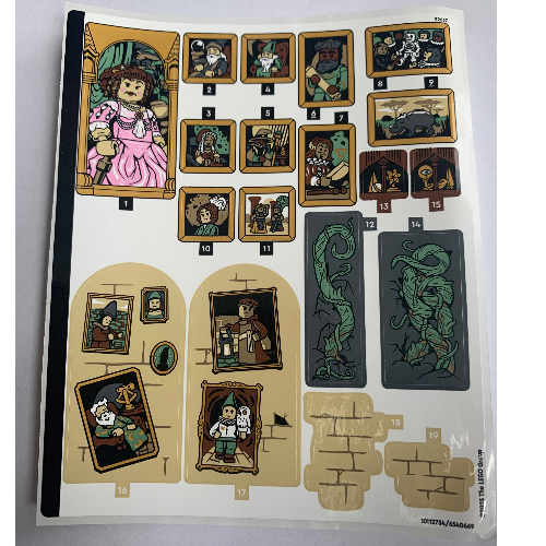 Sticker Sheet 2 for Set 76454-1 ([No Color/Any Color])