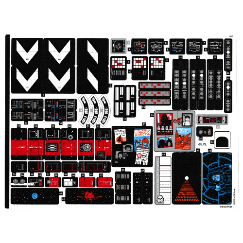 Sticker Sheet for Set 75419-1 ([No Color/Any Color])