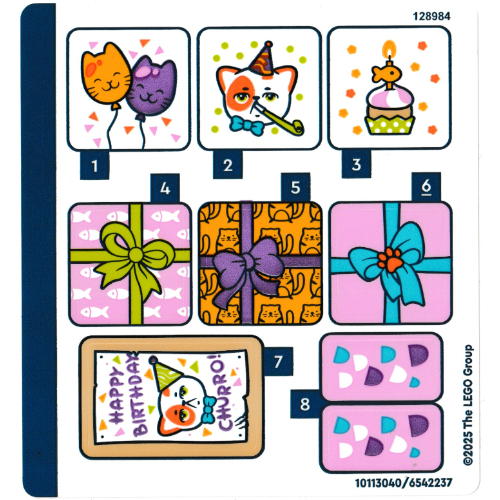 Sticker Sheet for Set 42666-1 ([No Color/Any Color])
