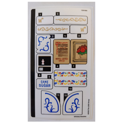 Sticker Sheet for Set 21360-1 ([No Color/Any Color])