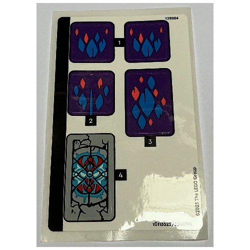 Sticker Sheet for Set 71842-1 ([No Color/Any Color])