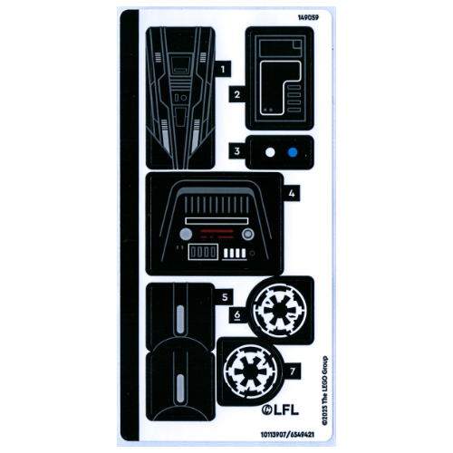 Sticker Sheet for Set 75434-1 ([No Color/Any Color])
