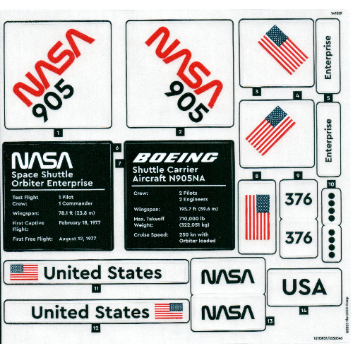 Sticker Sheet for Set 10360-1 ([No Color/Any Color])