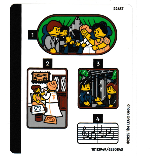 Sticker Sheet for Set 40766-1 ([No Color/Any Color])
