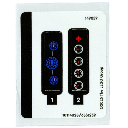 Sticker Sheet for Set 76304-1 ([No Color/Any Color])
