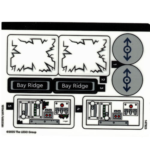 Sticker Sheet for Set 76321-1 ([No Color/Any Color])