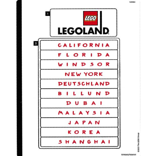 Sticker Sheet for Set 40810-1 ([No Color/Any Color])