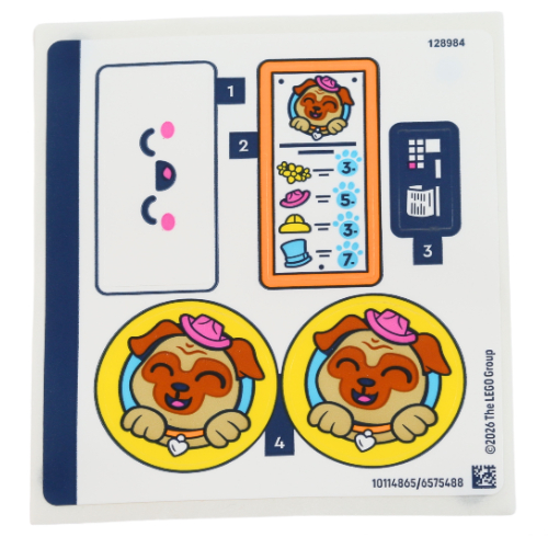 Sticker Sheet for Set 42678-1 ([No Color/Any Color])