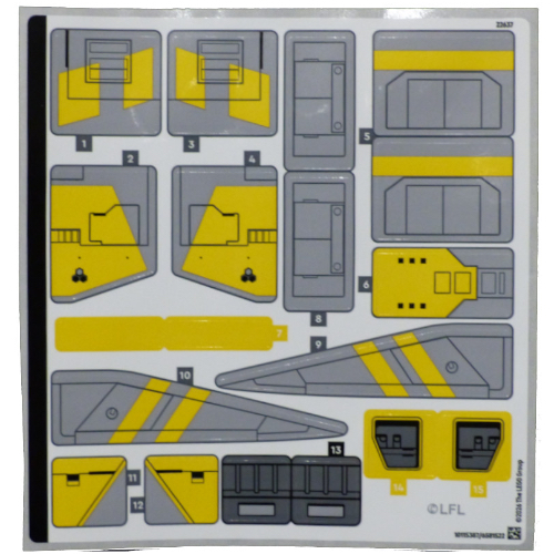 Sticker Sheet for Set 75447-1 ([No Color/Any Color])