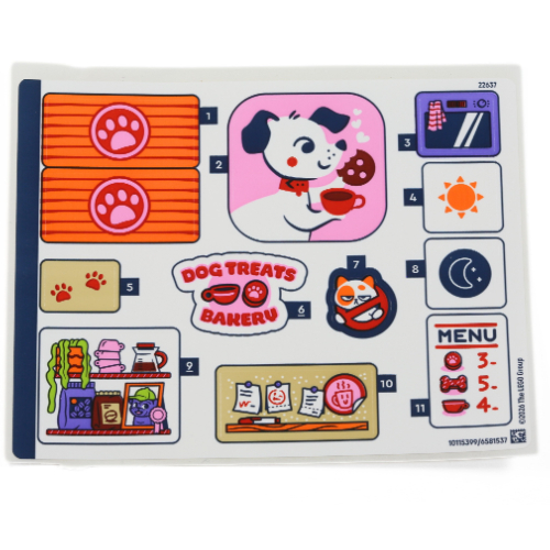 Sticker Sheet for Set 42677-1 ([No Color/Any Color])