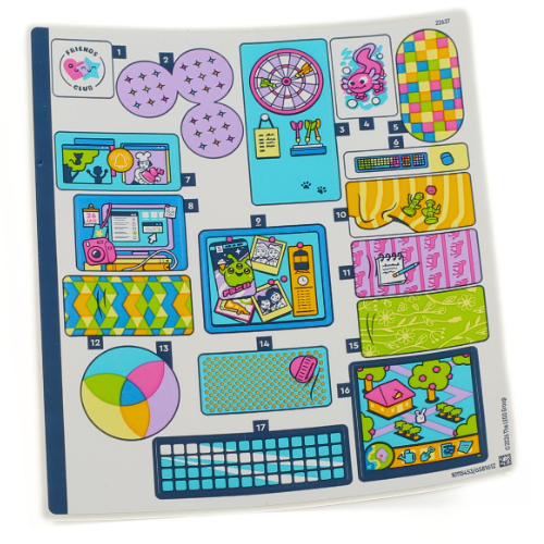 Sticker Sheet for Set 42689-1 ([No Color/Any Color])
