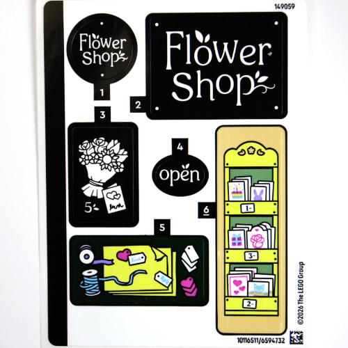 Sticker Sheet for Set 42693-1 ([No Color/Any Color])