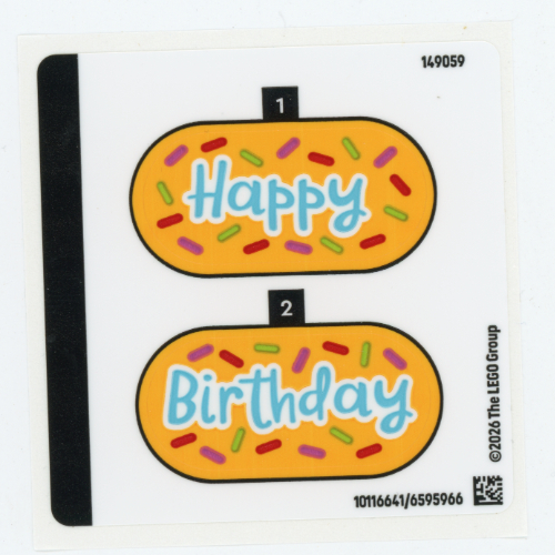 Sticker Sheet for Set 40871-1 ([No Color/Any Color])