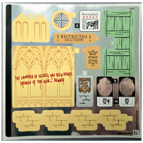 Sticker Sheet for Set 76473-1 ([No Color/Any Color])