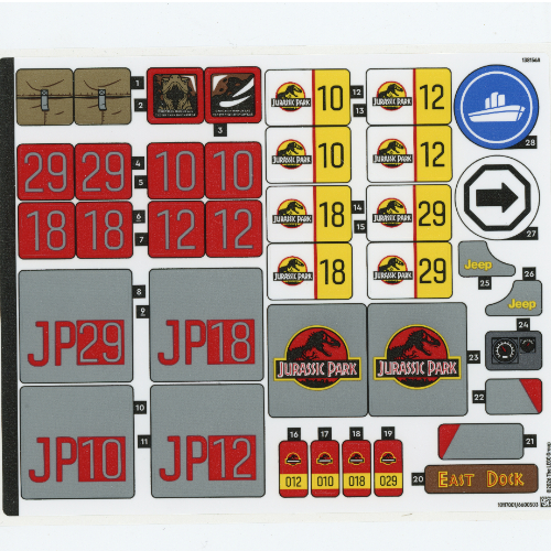 Sticker Sheet for Set 77984-1 ([No Color/Any Color])