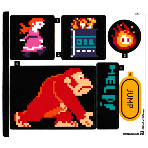 Sticker Sheet 1 for Set 72051-1 ([No Color/Any Color])