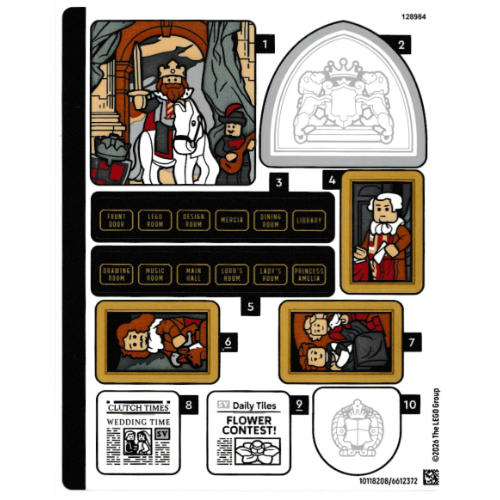 Sticker Sheet for Set 21373-1 ([No Color/Any Color])