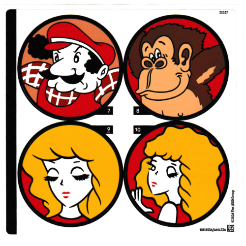 Sticker Sheet 2 for Set 72051-1 ([No Color/Any Color])