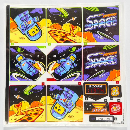 Sticker Sheet for Set 11374-1 ([No Color/Any Color])