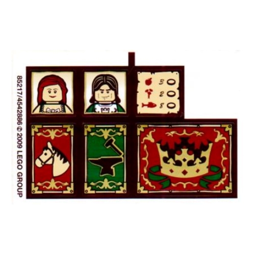 Sticker Sheet for Set 10193-1 ([No Color/Any Color])