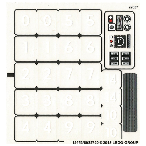 Sticker Sheet for Set 10233-1 ([No Color/Any Color])