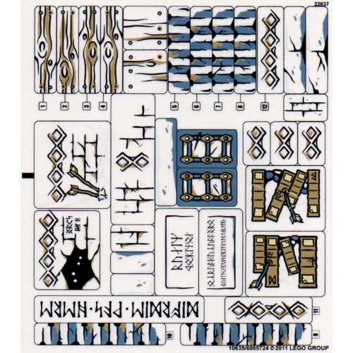 Sticker Sheet for Set 9473-1 ([No Color/Any Color])