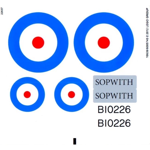 Sticker Sheet for Set 10226-1 ([No Color/Any Color])