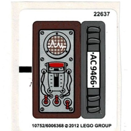Sticker Sheet for Set 9466-1 ([No Color/Any Color])