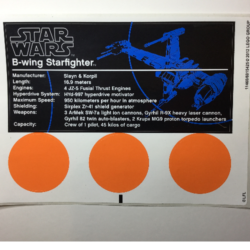 Sticker Sheet for Set 10227-1 ([No Color/Any Color])