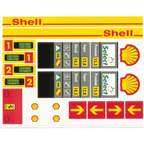 Sticker Sheet for Set 1256-1 ([No Color/Any Color])