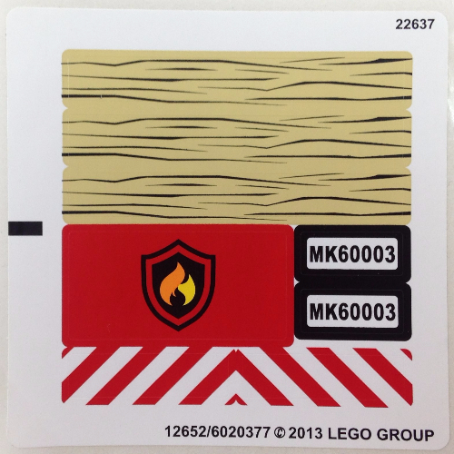 Sticker Sheet for Set 60003-1 ([No Color/Any Color])
