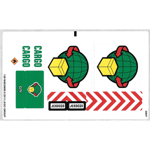 Sticker Sheet for Set 60020-1 ([No Color/Any Color])