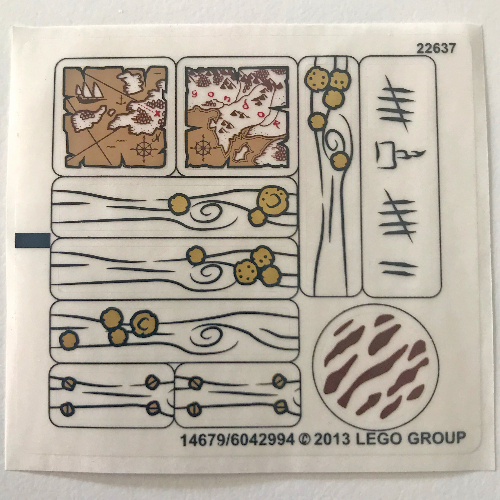 Sticker Sheet for Set 79008-1 ([No Color/Any Color])
