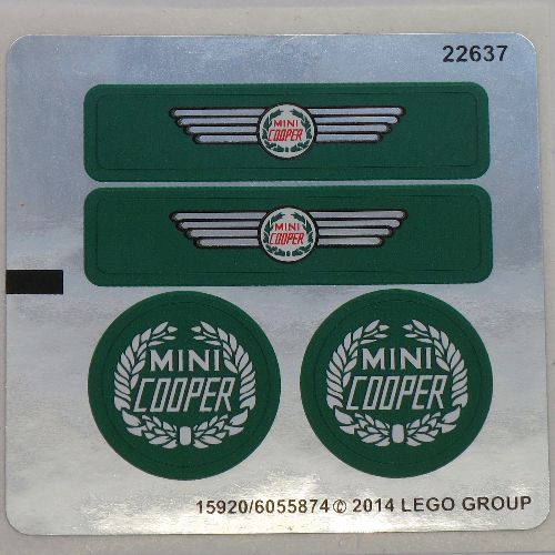 Sticker Sheet 2 for Sets 10242-1, 10242-2 ([No Color/Any Color])