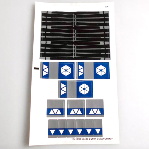 Sticker Sheet for Set 75044-1 ([No Color/Any Color])