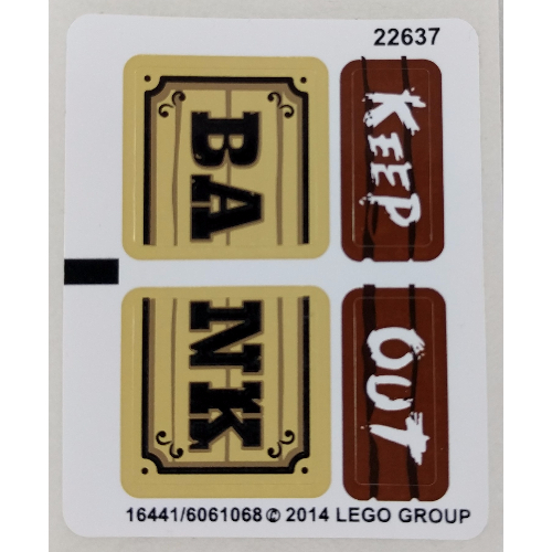 Sticker Sheet for Set 70800-1 ([No Color/Any Color])